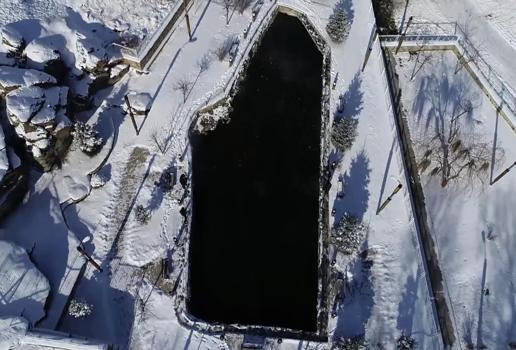 Erzurum'daki Balıklıgöl, eksi 30 derecede bile donmuyor