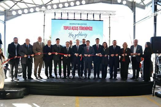 Bodrum'da toplu açılış töreni