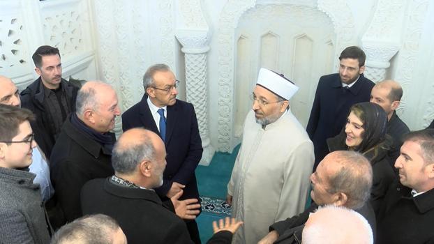 Diyanet İşleri Başkanı Arpaguş: İbadethanelerimizi yeniden ayağa kaldırmaya çalışıyoruz