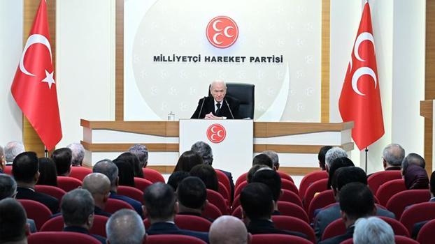 Bahçeli, partisinin MYK ve MDK toplantısına başkanlık etti