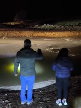 Mardin’de kayıp 2 çocuk, yüzeyi buz tutan gölette aranıyor