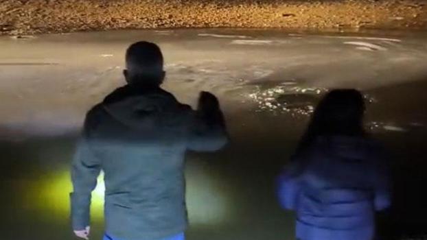 Mardin’de kayıp 2 çocuk, yüzeyi buz tutan gölette aranıyor