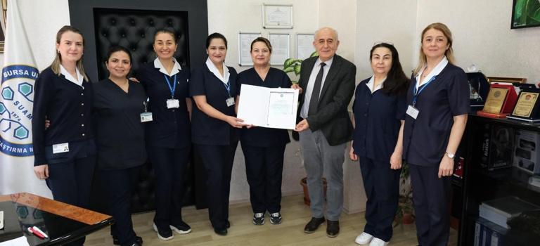 BUÜ’den makaleleri uluslararası bilimsel dergilerde yayınlanan hemşirelere teşekkür