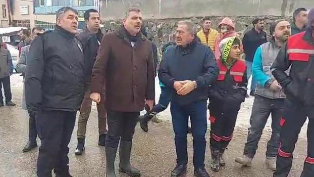 Erzurum'da iş yerinde patlama; yangın çıktı