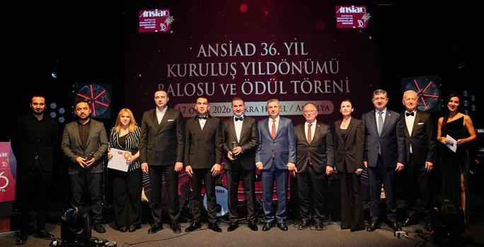 ANSİAD yılın iş, sanat ve medya ödülleri sahiplerini buldu