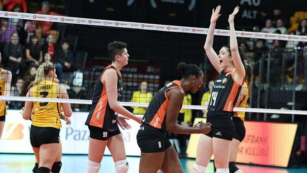 Eczacıbaşı Dynavit, derbide VakıfBank’ı 3-1’le geçti