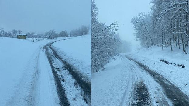 Zonguldak’ta 185 köy yolu kar nedeniyle kapandı