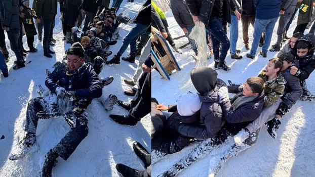 Ordu'da 150 kişi, zincir oluşturup poşetle kaydı