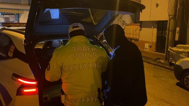 Bursa'da 'dur ' ihtarına uymayan sürücüye 40 bin 504 lira ceza