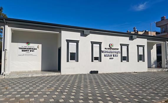 Teomanpaşa Semt Evi hizmete açılıyor