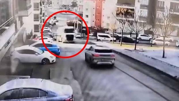 Batman'da freni boşalan tanker 8 araca çarptı