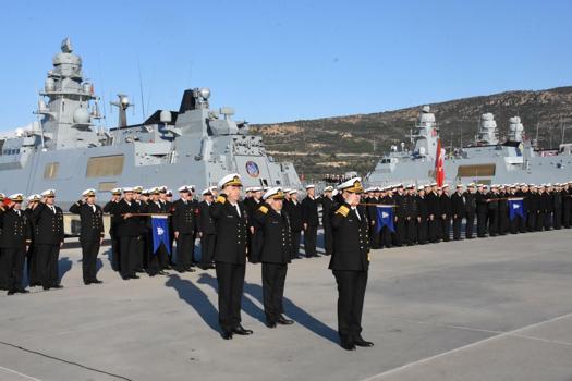 Anadolu Türk Deniz Görev Kuvveti, NATO görevine uğurlandı