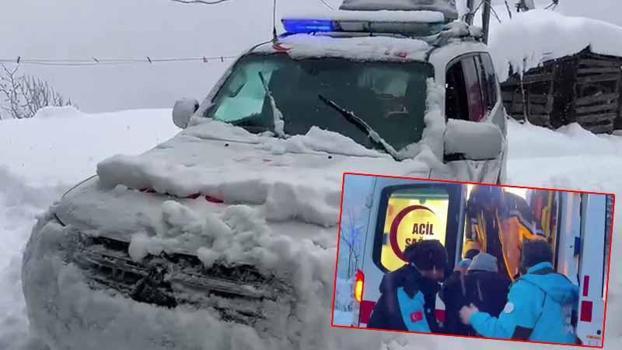 Giresun’da 5 KOAH hastasına 4x4 ambulansla ulaşıldı