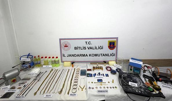 Bitlis’te sahte altın operasyonu: 2  tutuklama