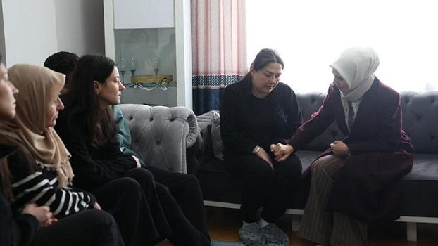 Bakan Göktaş'tan Güngören'de öldürülen Atlas'ın ailesine taziye ziyareti