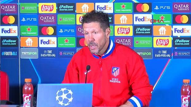 Diego Simeone: Yarın bizi çok mücadeleci bir takım bekliyor