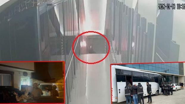 Bursa'da molotoflu saldırı kamerada; suç örgütü üyesi 8 şüpheli yakalandı