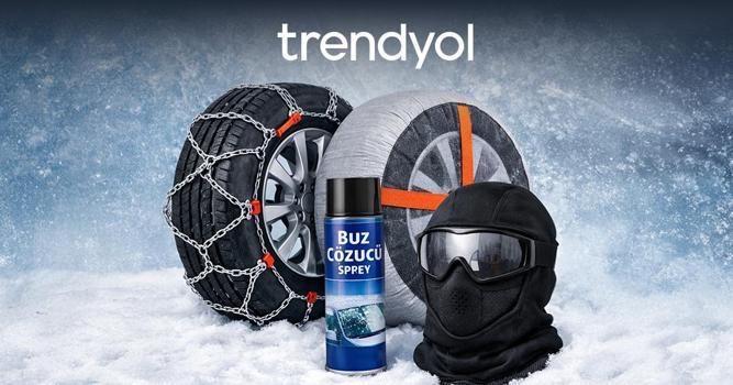 Trendyol’da lastik zinciri satışları 10 kat arttı