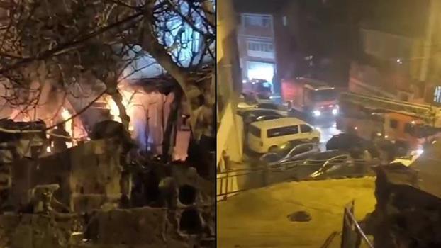 Eyüpsultan'da gecekonduda yangın: 1 ölü 1 yaralı