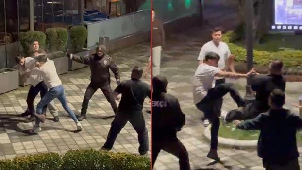 İki grup arasındaki kavgaya bekçiler havaya ateş açarak müdahale etti; 2 gözaltı