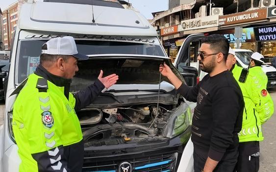 28 sürücüye toplam 116 bin 976 lira ceza kesildi