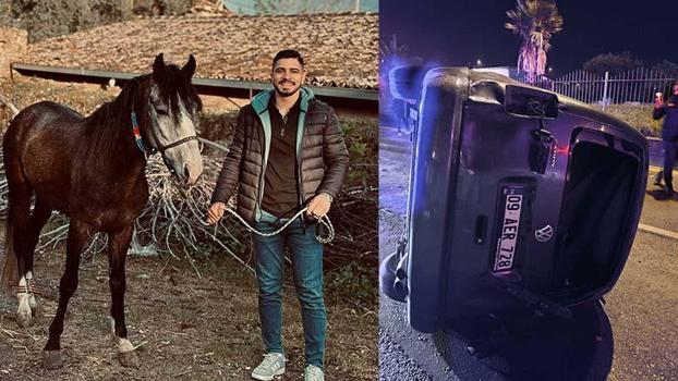 Takla atıp karşı yöne geçen hafif ticari araç, otomobille çarpıştı; 1 ölü, 1 yaralı