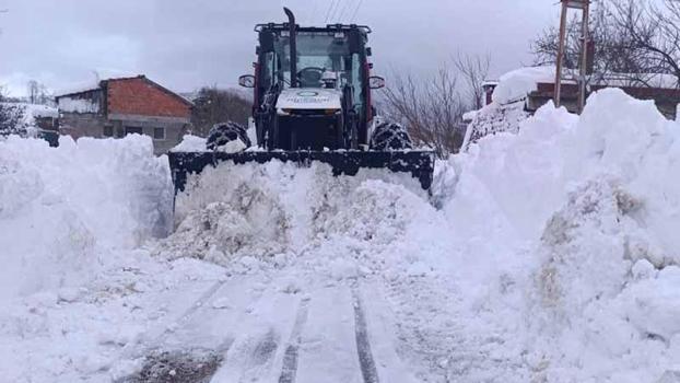 Ordu'nun yükseklerinde yoğun kar yağışı
