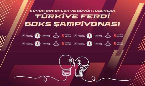 Türkiye Ferdi Boks Şampiyonası, Kocaeli’de gerçekleştirilecek