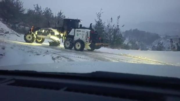 Osmaniye’de kar nedeniyle mahsur kalan vatandaşlar kurtarıldı