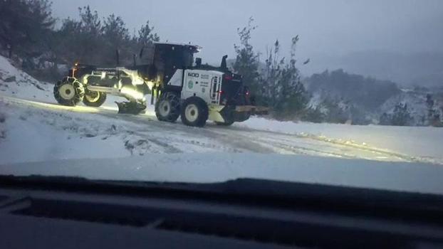 Osmaniye’de kar nedeniyle mahsur kalan vatandaşlar kurtarıldı