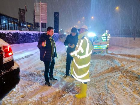 Gaziantep'te kar yağışı (3)/Ek fotoğraf
