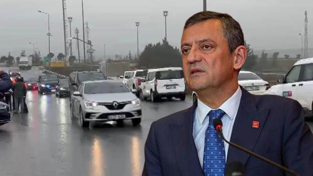 Özgür Özel Silivri'ye geldi