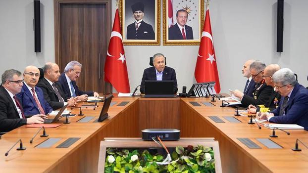 Bakanlıkta 'Terörsüz Türkiye' ve uyuşturucu ile mücadele toplantısı