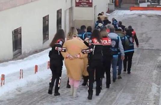 Kayseri’de fuhuş operasyonu: 6 tutuklama