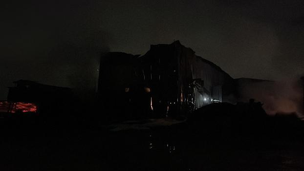 Kocaeli’de atık plastik deposunda yangın (2)