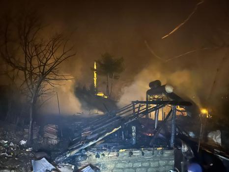 Tokat’ta ev yangını