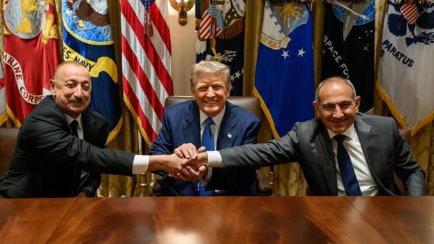 Trump'tan Aliyev ve Paşinyan'a teşekkür