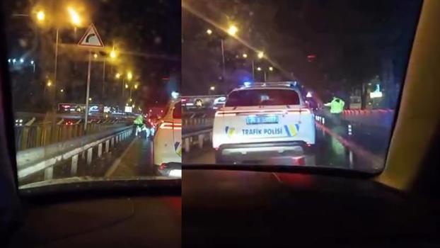 Esenyurt’ta alkollü sürücü aracı polisin üzerine sürdü; tutuklandı