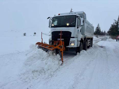 Kayseri’de 333 kırsal mahalle yolu ulaşıma açıldı
