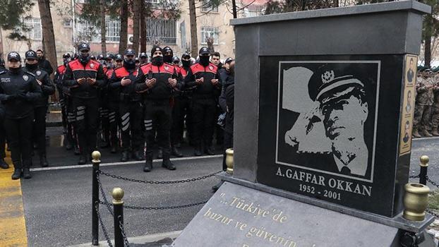 Şehit Emniyet Müdürü Gaffar Okkan ve 5 mesai arkadaşı Diyarbakır’da anıldı