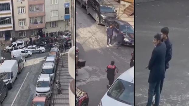 Sultangazi'de enişte ile kayınbirader arasında gerginlik; birbirlerine silah çektiler