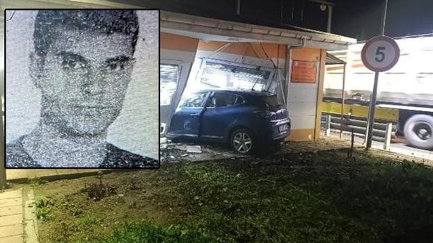 Silivri'de otomobil KGM'ye ait kantar binasına çarptı; görevli personel öldü