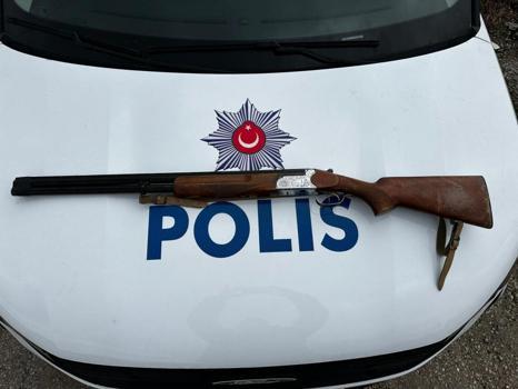 Çorum'da asayiş uygulamasında 3 silah elde edildi