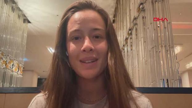 Milli Tenisçi Zeynep Sönmez: En son oynadığım turnuvadan daha iyi oynamak istiyorum
