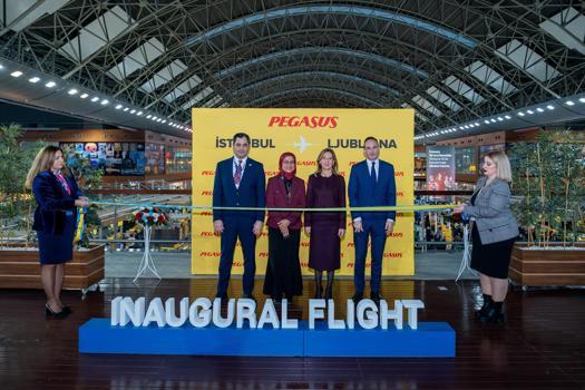 Pegasus, Slovenya’nın başkenti Ljubljana seferlerine başladı