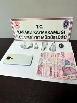 Tekirdağ’da polisten uyuşturucu operasyonu; 3 tutuklama