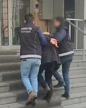 Kayseri’de 17 yıl hapisle aranan firari hükümlü yakalandı