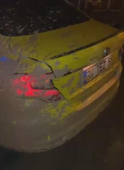 İstanbul - İstanbul Havalimanı'ndan taksiye binen yolcular şoförü darbedip kaçtı