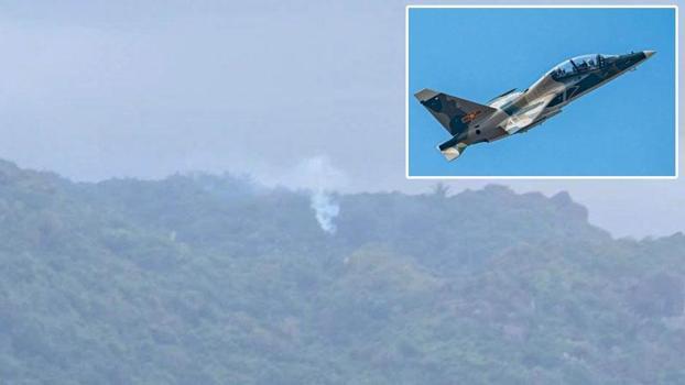Vietnam'da askeri uçak düştü