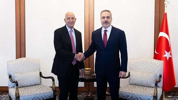 Bakan Fidan, ABD Büyükelçisi Barrack'ı kabul etti